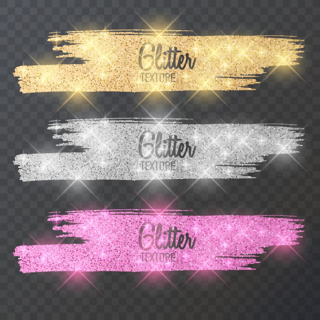 برچسب شبرنگ Glitter label