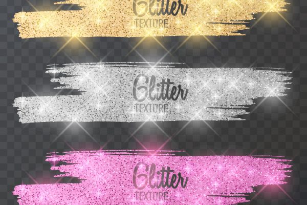 برچسب شبرنگ Glitter label