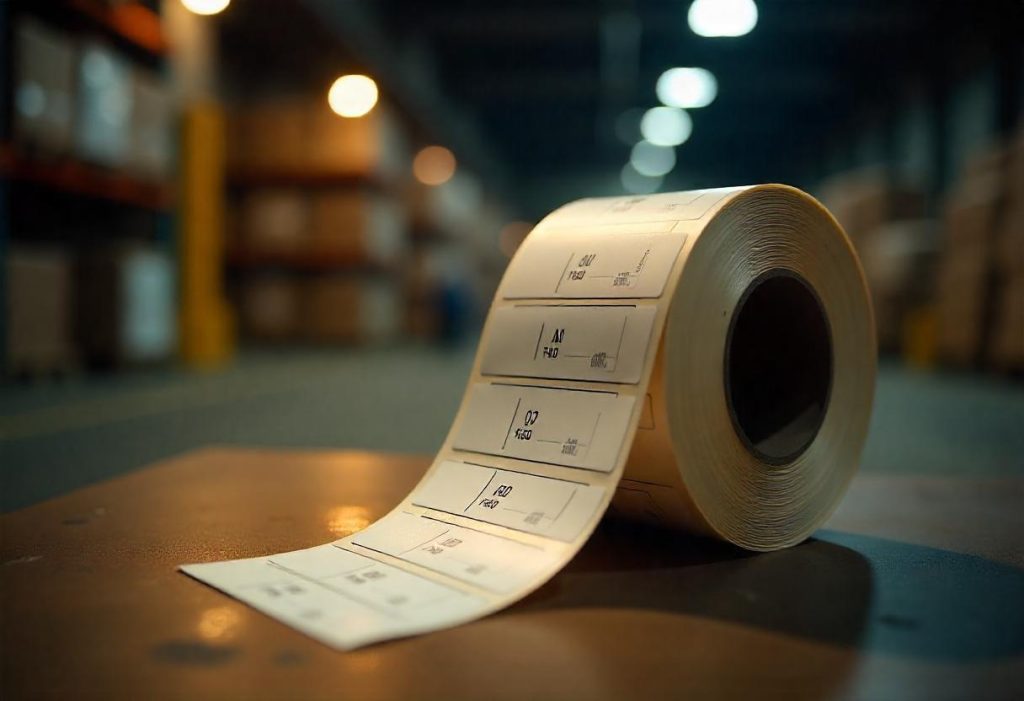 Thermal label roll