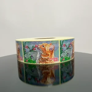 لیبل کاغذی چاپی